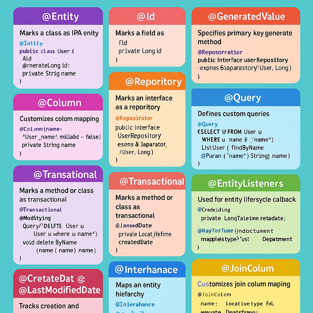 A Complete Guide to Spring Data Annotations (with Examples)