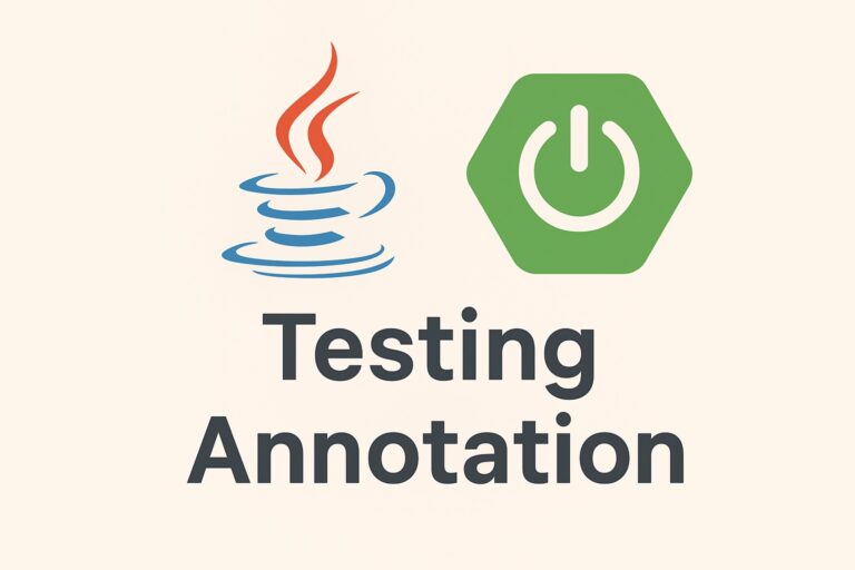 Spring Boot Testing Annotations Explained